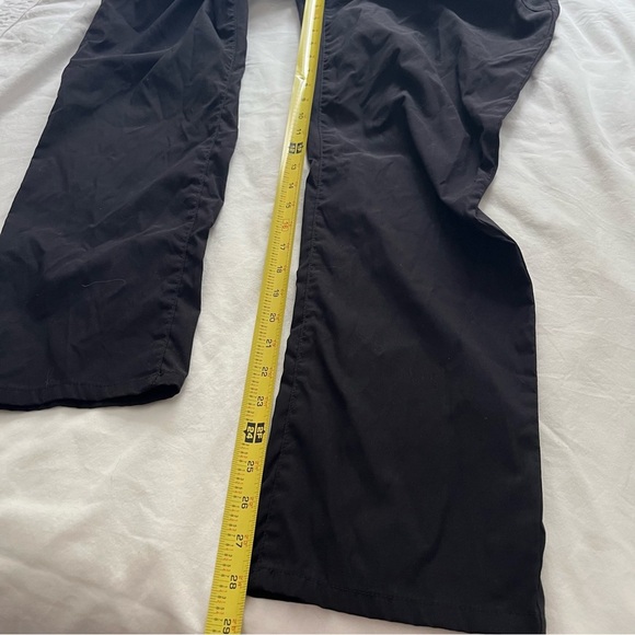 Women’s Hurley Tech Pants Black Zip Pockets Snow Ski Elastic Waist Snap Black 16 - Picture 13 of 13